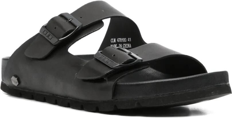 Cult Leren sandalen met gesp Zwart - Foto 3