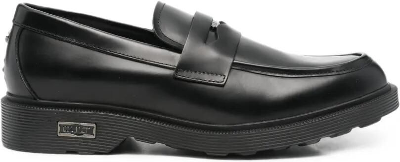Cult Loafers met logoplakkaat Zwart