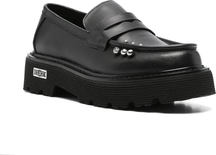 Cult Loafers verfraaid met studs Zwart - Foto 2