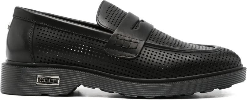 Cult Ozzy 4206 loafers met ronde neus Zwart