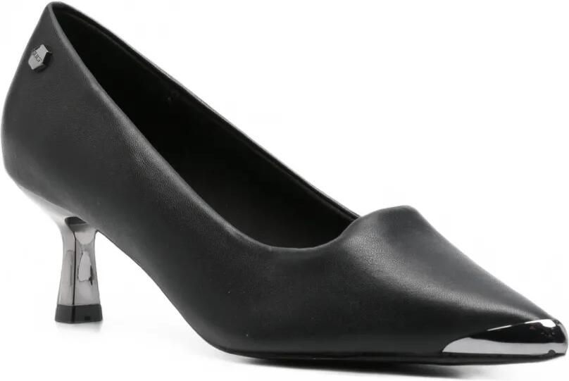 Cult Rebel pumps met puntige neus en metalen uiteinde Zwart - Foto 3
