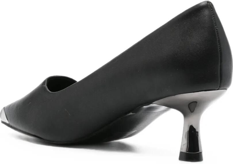 Cult Rebel pumps met puntige neus en metalen uiteinde Zwart - Foto 2