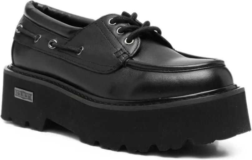 Cult Rocky loafers met plateauzool Zwart - Foto 3