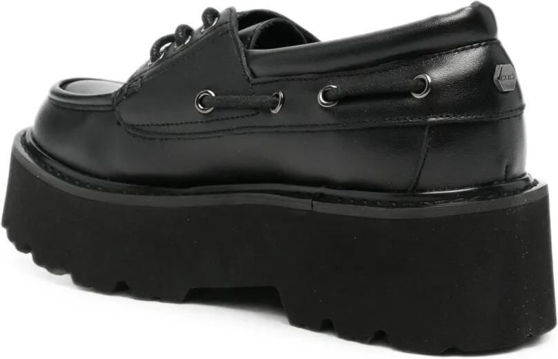 Cult Rocky loafers met plateauzool Zwart - Foto 2