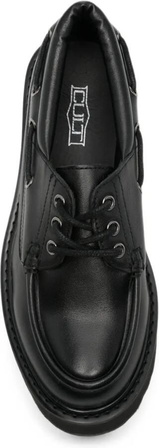 Cult Rocky loafers met plateauzool Zwart - Foto 4