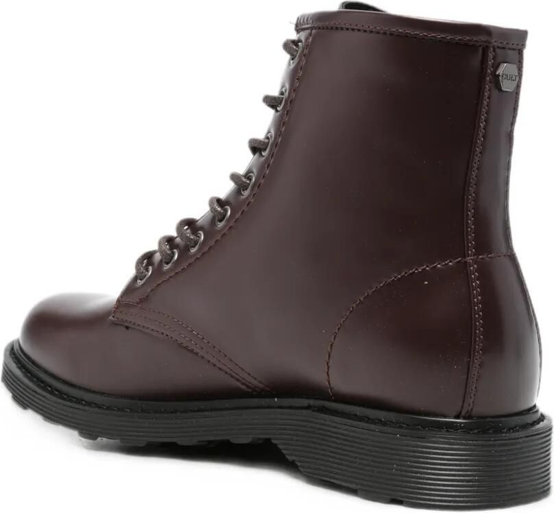 Cult Sabbath lace-up leather boots Bruin - Foto 3