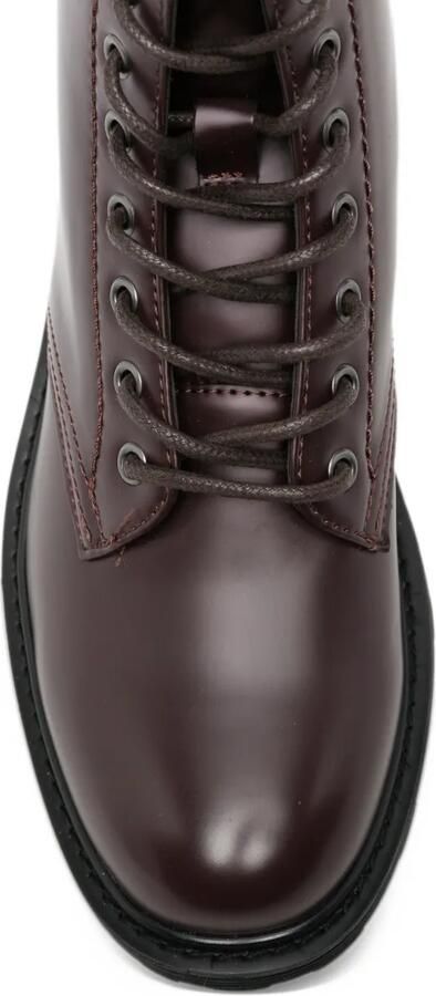 Cult Sabbath lace-up leather boots Bruin - Foto 2