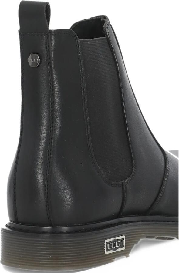 Cult Sabbath leather ankle boots Zwart - Foto 3