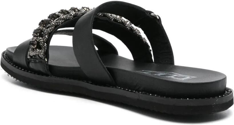 Cult Sandalen verfraaid met stras Zwart - Foto 2