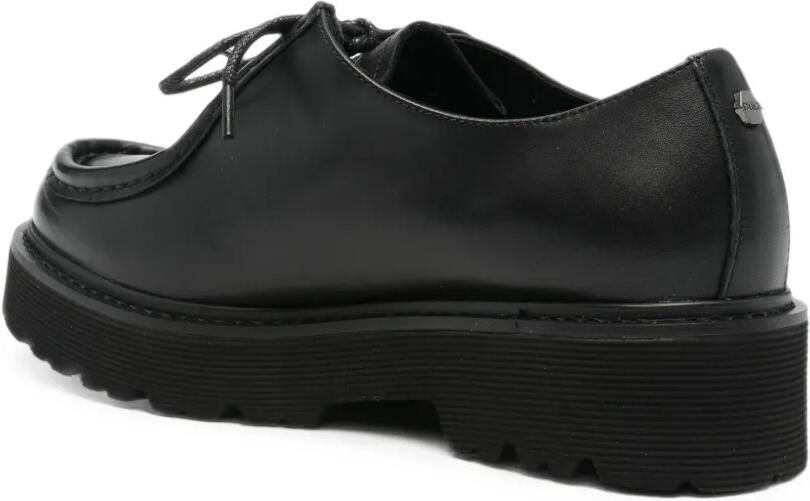 Cult Slash 4546 loafers met plateauzool en veters Zwart - Foto 2