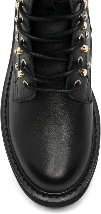 Cult Slash laarzen verfraaid met studs en strikdetail Zwart - Foto 3