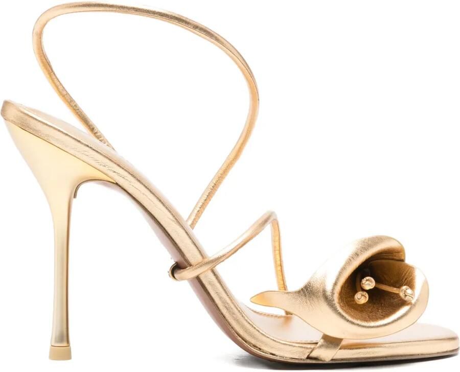 Cult Gaia 110 mm Cassidy sandalen Goud