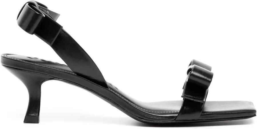 Cult Gaia 50 mm Tyla sandalen Zwart