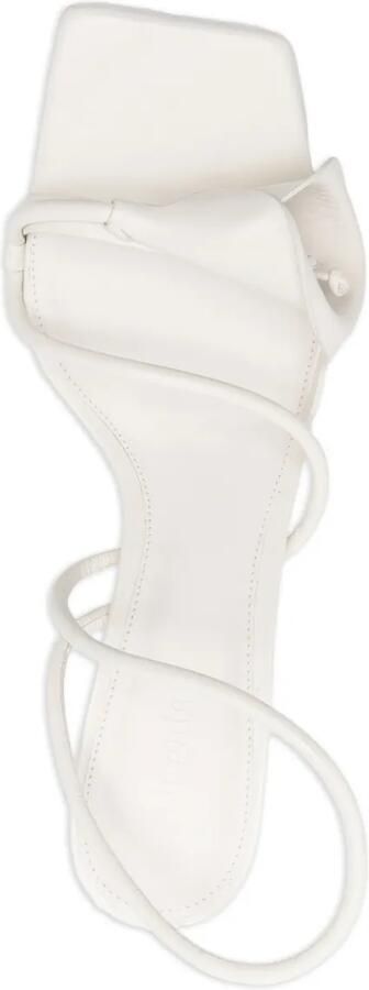 Cult Gaia 70 mm Ria sandalen Wit - Foto 4