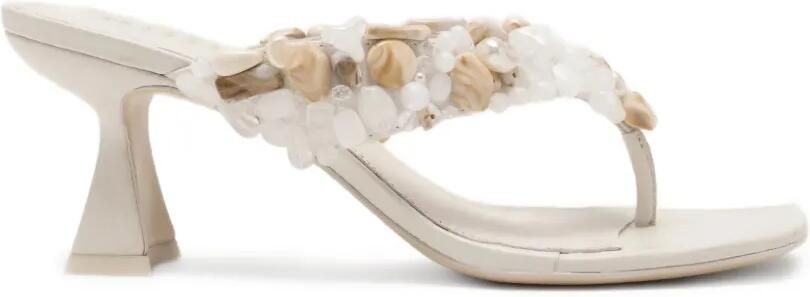 Cult Gaia Abi sandalen Wit