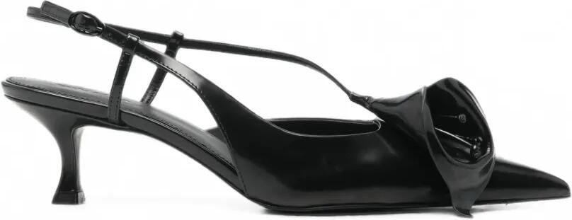 Cult Gaia Calla pumps verfraaid met bloemen Zwart