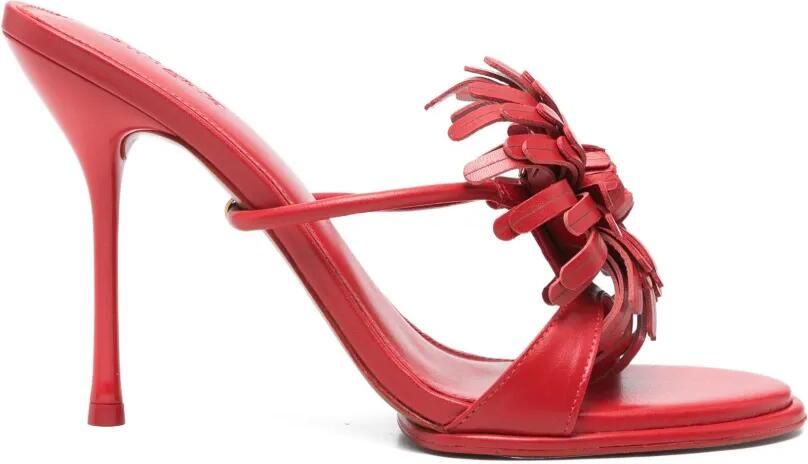 Cult Gaia Carla sandalen Rood
