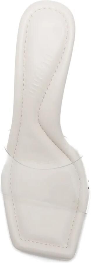 Cult Gaia Mahina sandalen met parels Wit - Foto 3