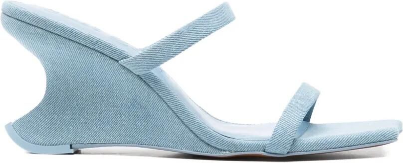 Cult Gaia Raven sandalen met bandje Blauw