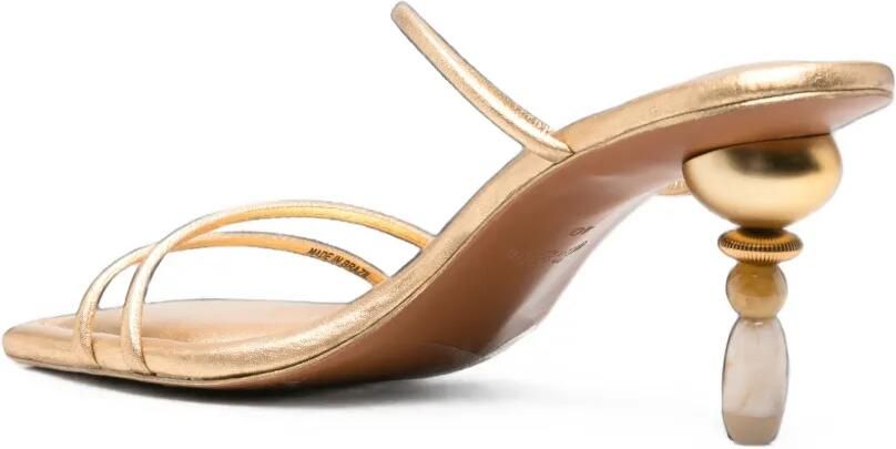 Cult Gaia Reign sandalen met kralen Goud - Foto 3