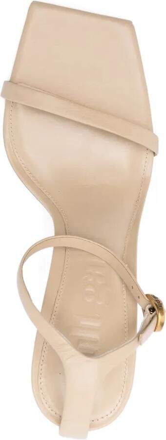 Cult Gaia Sienna sandalen met kralen Beige - Foto 3