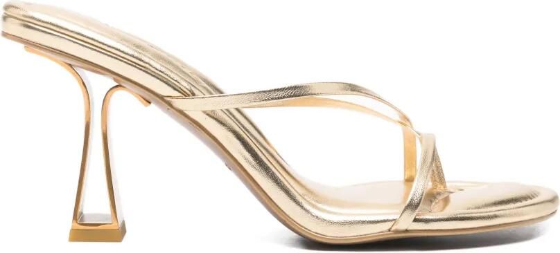 Cult Gaia Soriah sandalen Goud