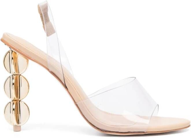 Cult Gaia Slingback sandalen Beige