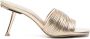Cult Gaia Giana metallic muiltjes Goud - Thumbnail 1