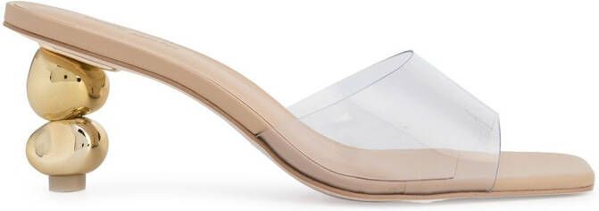 Cult Gaia Gigi sandalen met hak Goud