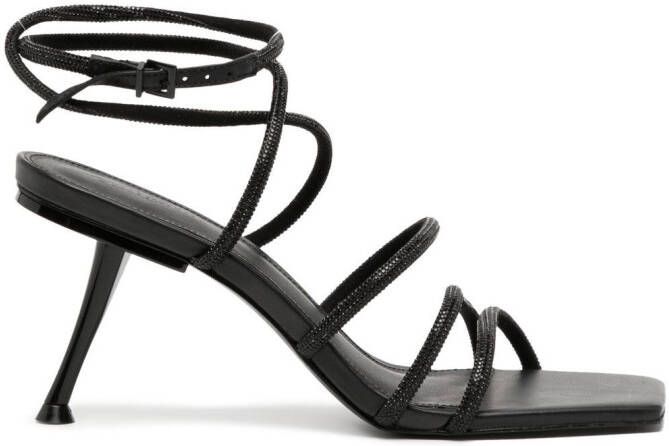 Cult Gaia Sandalen met bandjes Zwart