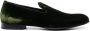 D4.0 Fluwelen loafers Groen - Thumbnail 1
