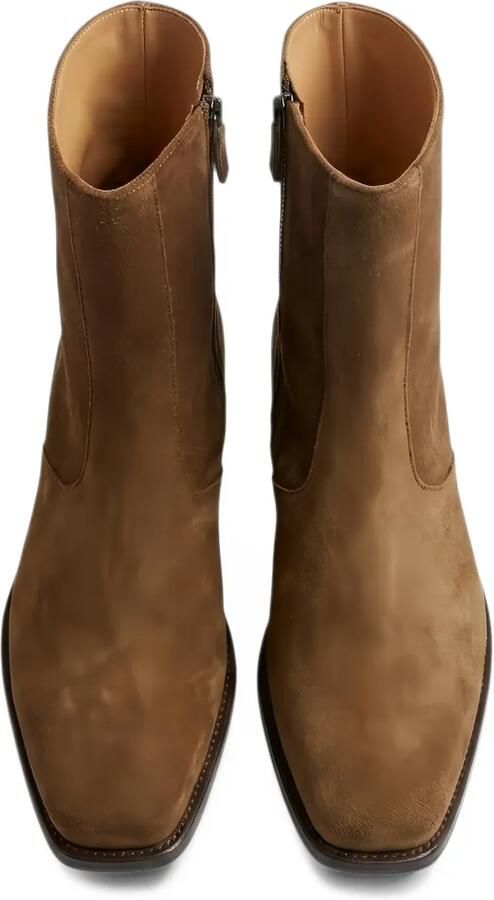 Damy Colmy square-toe ankle boots Bruin - Foto 3
