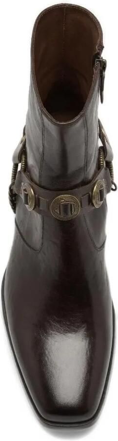 Damy Colmy square-toe ankle boots Bruin - Foto 5