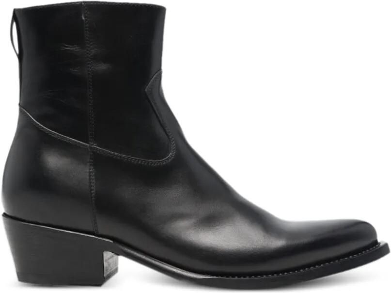 Damy Flat boots Zwart