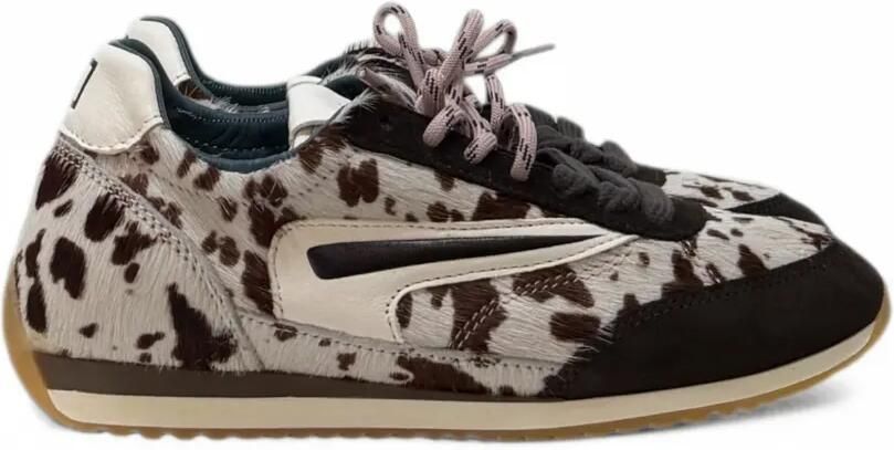 Date Athleta cow-print pony hair sneakers Bruin