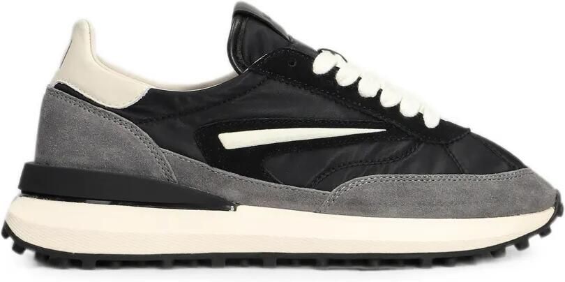 D.A.T.E. Athleta nylon sneakers Zwart