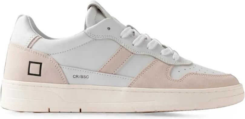 D.A.T.E. Court 2.0 leather low-top sneakers Wit