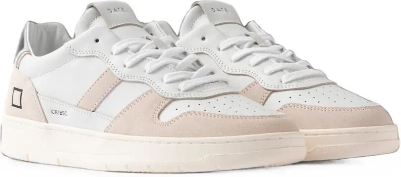 D.A.T.E. Court 2.0 leather low-top sneakers Wit - Foto 3
