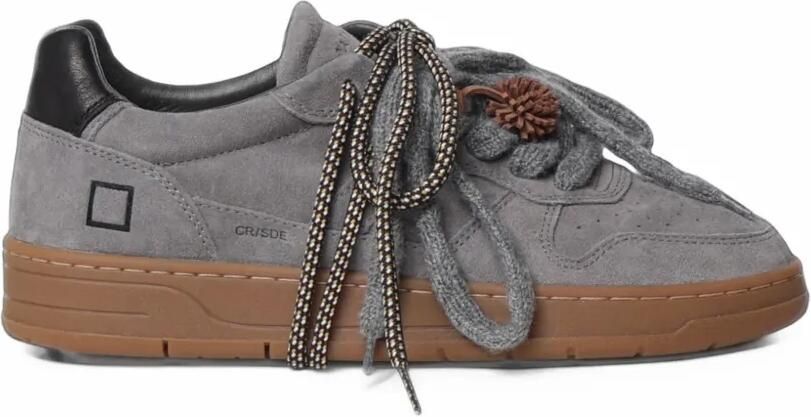 D.A.T.E. Court 2.0 multi-lace sneakers Grijs