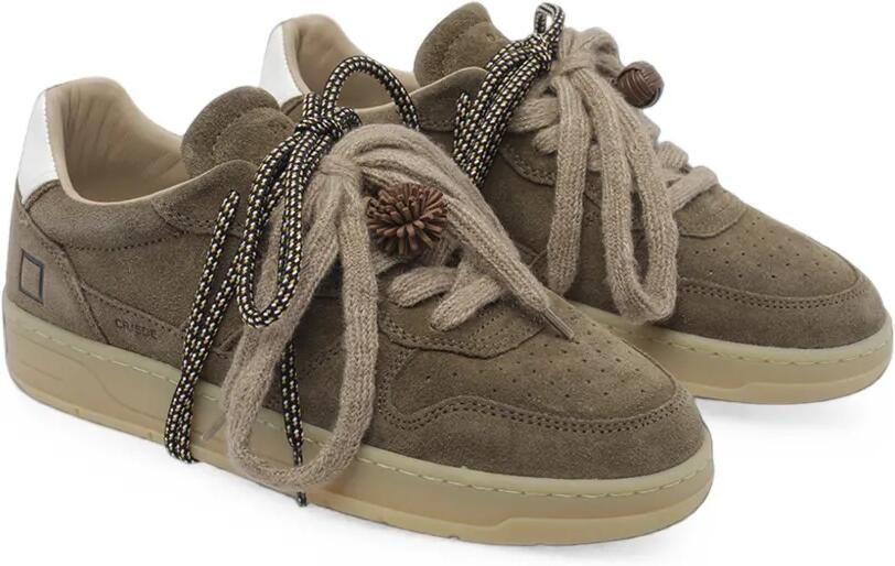 D.A.T.E. Court 2.0 sneakers met suède vlakken Groen - Foto 3