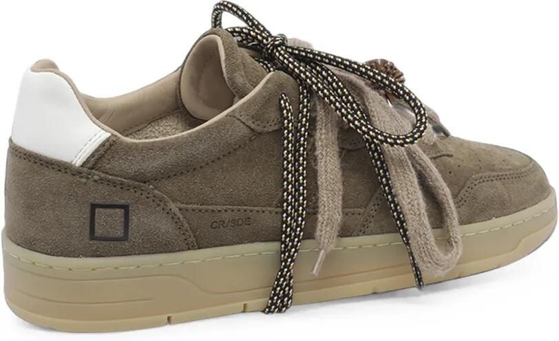 D.A.T.E. Court 2.0 sneakers met suède vlakken Groen - Foto 4