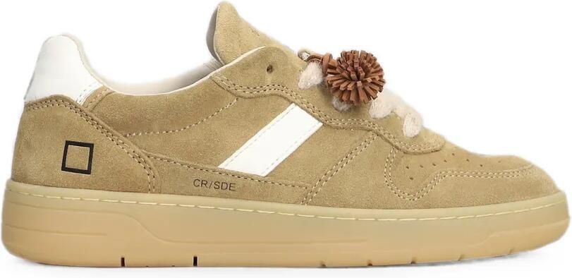 D.A.T.E. Court 2.0 suède sneakers Bruin