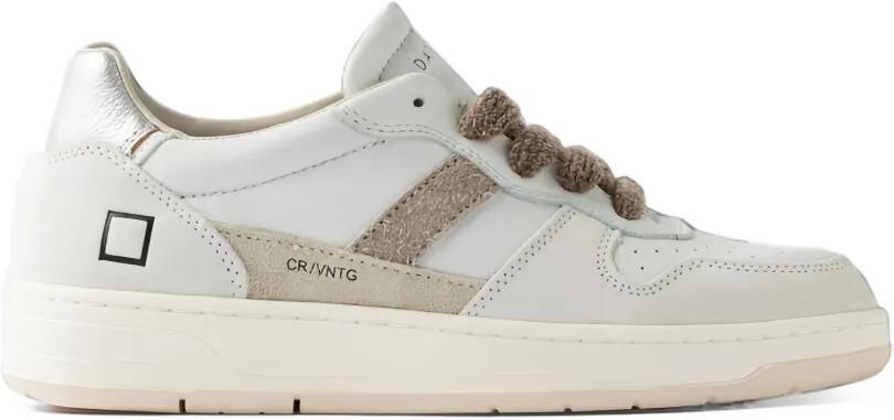 D.A.T.E. Court 2.0 suède sneakers Wit
