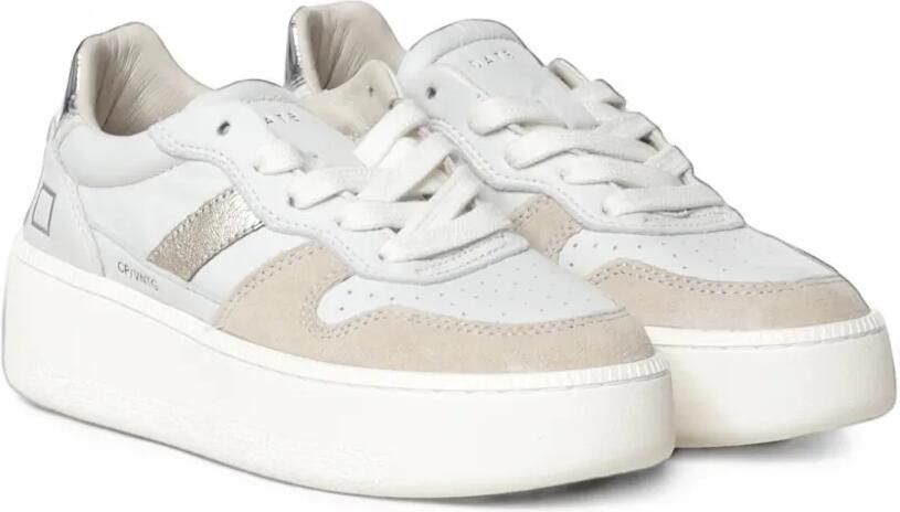 D.A.T.E. Court platform sneakers Wit - Foto 2