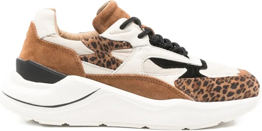 D.A.T.E. Fuga sneakers Bruin