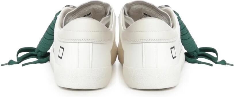 D.A.T.E. Hill logo-print leather sneakers Wit - Foto 4