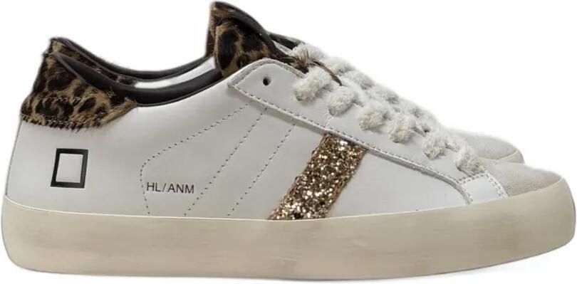 Date Hill Low leopard-print sneakers Wit