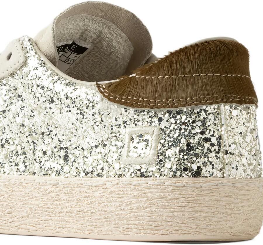 D.A.T.E. Hill Low-top sneakers verfraaid met glitters Grijs - Foto 2