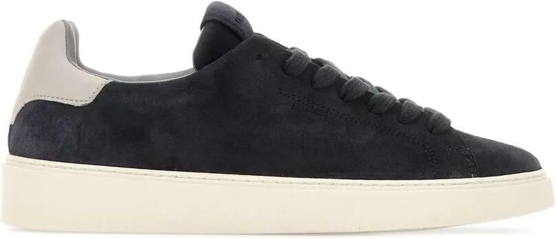 D.A.T.E. Levante suede sneakers Blauw