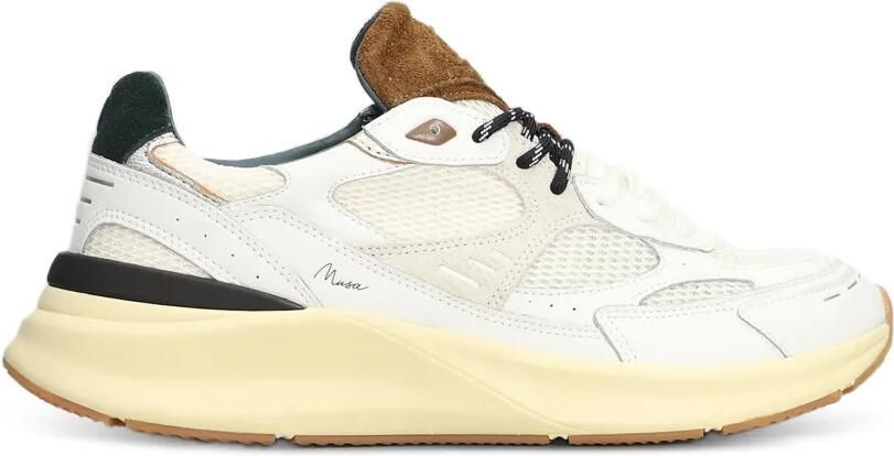 D.A.T.E. Musa HF sneakers met vlakken Wit